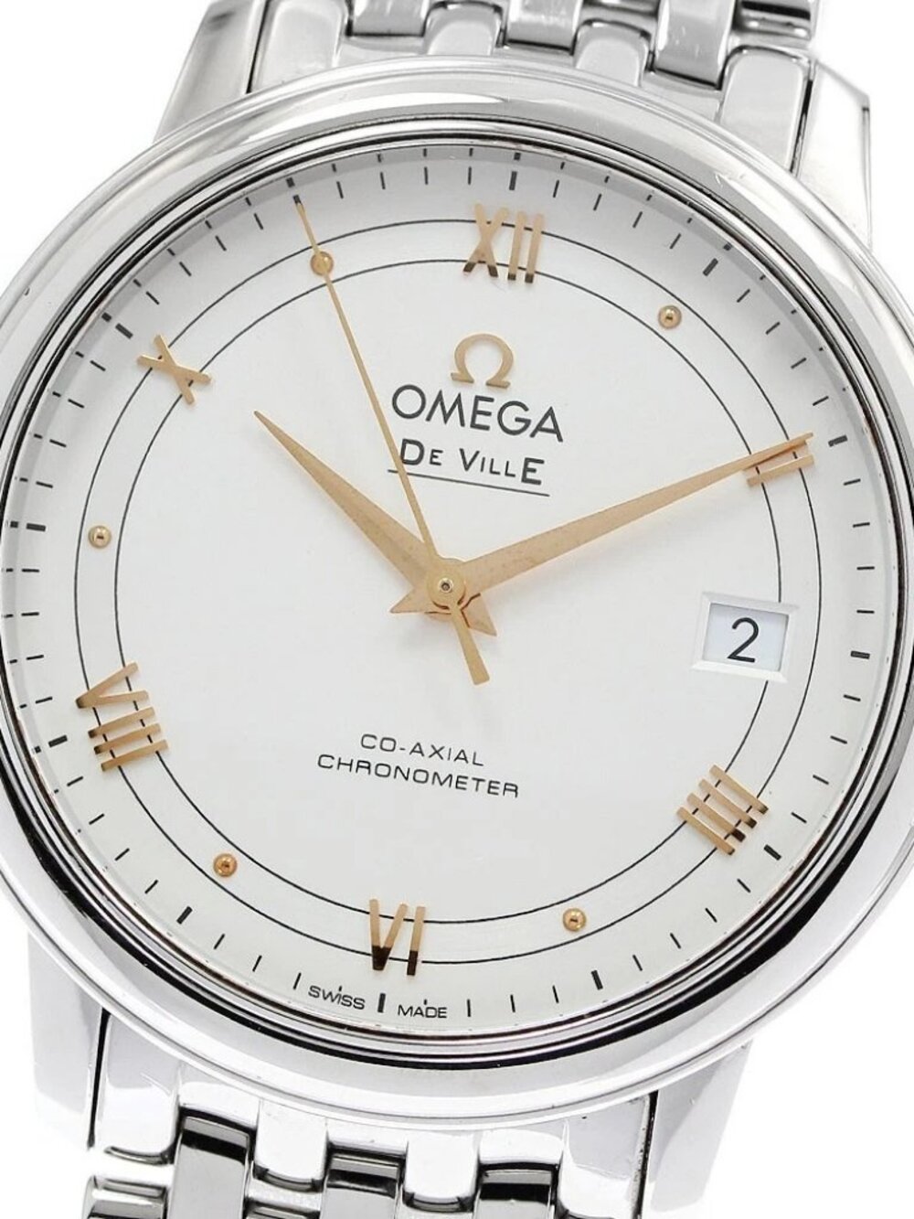OMEGA De Ville Prestige 424.10.37.20.02.002 Coaxial Automatic Men's Watch_949327